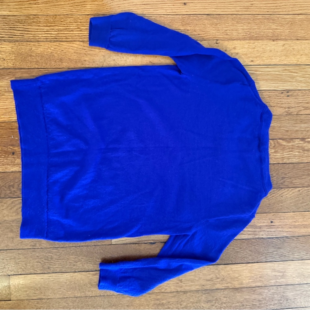 J. Crew Vibrant Blue sweater - Picture 5 of 5
